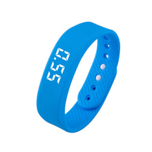 Load image into Gallery viewer, Smart Bracelet LED Digital Waterproof Smart Clock Smartband With Running Pedometer Monitor Smart Band Vibration Alarm Reminder