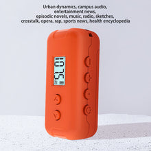 Load image into Gallery viewer, New Pocket FM 50-108MHZ Radio Portable Mini DSP Chip Radio Receiver with LCD Display 3.5mm Earphone Time Display