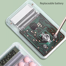 Load image into Gallery viewer, Cute Silent Calculator Mini Version Learning Auxiliary Small Portable Calculator Back To School Supplies Students/Finance