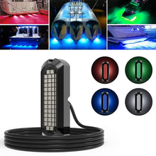 Load image into Gallery viewer, Universal Zinc Marine Navigation Lights Starboard Lights Bow Lamp Red Green Sailing Light For Boat Pontoon Warning Light