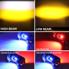 Load image into Gallery viewer, Motorcycle LED Headlight H4 BA20D P15D High Low Beam Scooter Motorbike Headlamp Super Bright Light Front Lamp