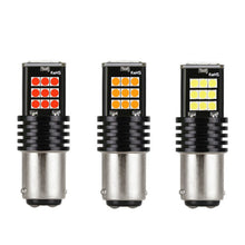 Load image into Gallery viewer, Car LED Reversing Lights Parking Brake Lights Turn Signal Lights White Red BA15S LED 1157 BAY15D Bulb 3030 Bulbs