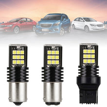 Load image into Gallery viewer, Car LED Reversing Lights Parking Brake Lights Turn Signal Lights White Red BA15S LED 1157 BAY15D Bulb 3030 Bulbs
