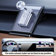 Load image into Gallery viewer, Futhope 17mm Bracket Base For Tesla Model 3 Highland Model Y Juniper Launch Soft Adhesive Flexible Movable 360 Degree Rotation