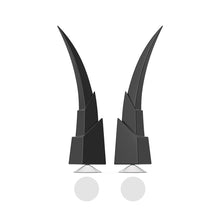 Load image into Gallery viewer, Motorcycle Helmet Devil Horns Long Bull Horn Electric Front Rear Bumper Accessories Car Bike Helmets Decoration