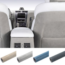 Load image into Gallery viewer, 20x30cm 20/30/40/50x150cm Suede Fabric Self-adhesive Adhesive Cloth Decal Car Interior Modification Door Panel Center Console Sticker DIY