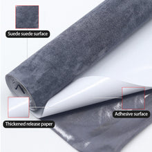 Load image into Gallery viewer, 20x30cm 20/30/40/50x150cm Suede Fabric Self-adhesive Adhesive Cloth Decal Car Interior Modification Door Panel Center Console Sticker DIY