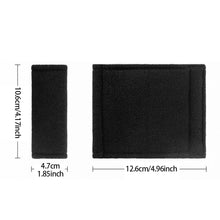 Load image into Gallery viewer, 2Pcs Car Plush Interior Roof Holder Cover Case Protective with Bow Interior Decoration Trim Kits Auto Protection