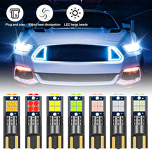 Load image into Gallery viewer, T10 10SMD Car LED Interior Side Light Marker Parking Bulb Canbus No Error DC 12V 3030 Auto Driving License Plate Bulbs Super Bright