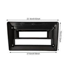 Load image into Gallery viewer, Universal Car 1DIN To 9" 10.1" Single Din Stereo Radio Fascia Touch Screen Navigation Panel Modification Frame