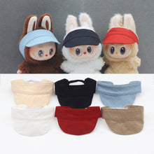 Load image into Gallery viewer, Miniature Peaked Cap for 17cm Labubu Dolls Cute DIY Doll Clothes Fashion Accessories Lovely Outfit Gifts for Girls Friends