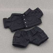 Load image into Gallery viewer, Miniature Shirt and Shorts Set for 17cm Labubu Dolls Cute DIY Doll Clothes Fashion Accessories Lovely Outfit Gifts for Girls Friends