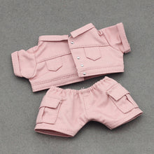 Load image into Gallery viewer, Miniature Shirt and Shorts Set for 17cm Labubu Dolls Cute DIY Doll Clothes Fashion Accessories Lovely Outfit Gifts for Girls Friends