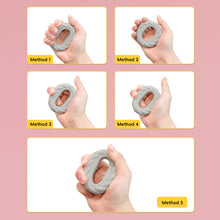 Load image into Gallery viewer, 1PC 20-50LB Dual-Force Silicone Grip Strengthener Hand Weight-Exercise Rehabilitation Training Grip Strength Ring