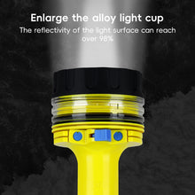Load image into Gallery viewer, Professional Diving Flashlight Long-Endurance Waterproof LED Long-Range Underwater Lighting Equipment