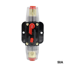 Load image into Gallery viewer, Automobile Truck Resettable Fuse Short Protection Fuse Holder Resettable Circuit Breaker 20A 30A 40A 50A 60A 80A 100A 125A 150A