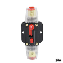 Load image into Gallery viewer, Automobile Truck Resettable Fuse Short Protection Fuse Holder Resettable Circuit Breaker 20A 30A 40A 50A 60A 80A 100A 125A 150A