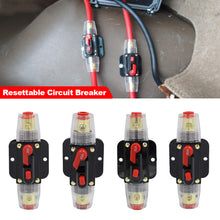 Load image into Gallery viewer, Automobile Truck Resettable Fuse Short Protection Fuse Holder Resettable Circuit Breaker 20A 30A 40A 50A 60A 80A 100A 125A 150A