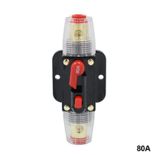 Load image into Gallery viewer, Automobile Truck Resettable Fuse Short Protection Fuse Holder Resettable Circuit Breaker 20A 30A 40A 50A 60A 80A 100A 125A 150A