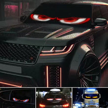 Load image into Gallery viewer, 1/2Pcs Car Soft LED Demon Eyes Screen Pixel Panel Light DIY Programmable Flexible Decoraive Light For Car Truck Board Windshield