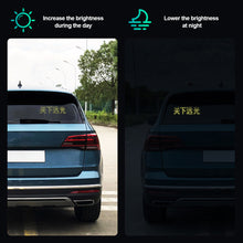 Load image into Gallery viewer, 1/2Pcs Car Soft LED Demon Eyes Screen Pixel Panel Light DIY Programmable Flexible Decoraive Light For Car Truck Board Windshield