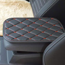 Load image into Gallery viewer, Universal Car PU Leather Center Console Box Pad Protector Armrest Pad Cover Non-slip Leather Auto Decoration Styling Arm Rest