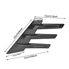 Load image into Gallery viewer, Universal 2Pcs Car Rear Windshield Side Spoiler Rear Wing Trim Side Vents Decoration General Window Louvers Exterior Decorative