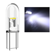 Load image into Gallery viewer, 10Pcs Transparent T5 LED W3W COB Led Bulb Car Instrument Indicator Light Reading Lamp Auto Interior Dashboard Warming Lamp