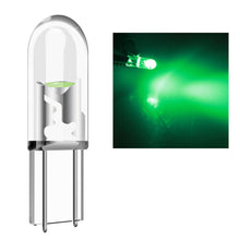 Load image into Gallery viewer, 10Pcs Transparent T5 LED W3W COB Led Bulb Car Instrument Indicator Light Reading Lamp Auto Interior Dashboard Warming Lamp