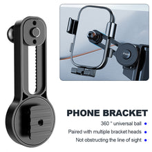 Load image into Gallery viewer, Universal Telescopic 360° Rotatable Car Phone Mount Holder Extendable Bracket with Adjustable Arm