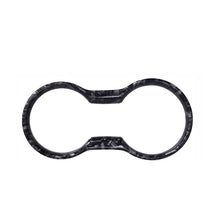 Load image into Gallery viewer, Carbon Fiber Car Interior Trim Molding Cup Holder Cover Accessories for Ford Mustang 2015- 2022