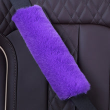 Load image into Gallery viewer, 1PC Car Seat Belt Cover Seatbelt Shoulder Plush Warmer Pad Comfortable Driving Seat Belt Vehicle Accessories