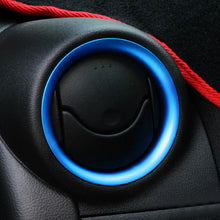 Load image into Gallery viewer, 2Pcs Car Air A/C Vent Ring Cover Trim Frame Sticker Accessories for Nissan Micra March K13 2011 - 2017