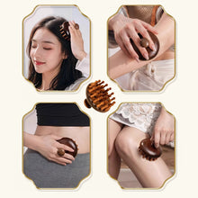 Load image into Gallery viewer, Multi-Functional Sandalwood Scalp Massage Comb Therapy Massage Comb Head Hair Comb Body Beautify Massage Care Comb