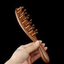 Load image into Gallery viewer, Multi-Functional Sandalwood Scalp Massage Comb Therapy Massage Comb Head Hair Comb Body Beautify Massage Care Comb