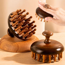 Load image into Gallery viewer, Multi-Functional Sandalwood Scalp Massage Comb Therapy Massage Comb Head Hair Comb Body Beautify Massage Care Comb