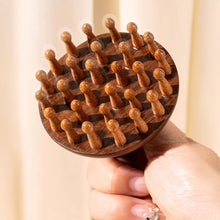 Load image into Gallery viewer, Multi-Functional Sandalwood Scalp Massage Comb Therapy Massage Comb Head Hair Comb Body Beautify Massage Care Comb