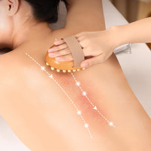 Load image into Gallery viewer, Multi-Functional Body Anti Cellulite Cushion Meridian Brush Wooden Spa Air Cushion Massage Comb Scalp Body Massage Brush