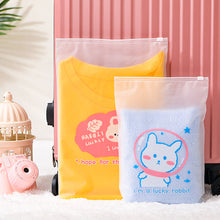 Load image into Gallery viewer, 10Pcs Travel Portable Clothes Shoes Storage Waterproof Transparent Drawstring Cosmetic Bag Girl Clear Makeup Bag Organizer