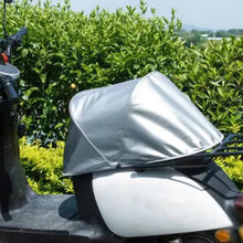 Load image into Gallery viewer, Motorcycle Folding Seat Cushion Cover Thermal Insulation Sun Protection Seat Cover Sun Shade Waterproof