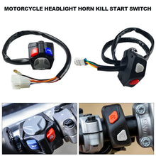 Load image into Gallery viewer, Motorcycle Handlebar Headlight Horn Kill Start Switch For EXC XC XCW EXCF SX SXF 125 150 200 250 350 450 500 For Husqvarna TE FE TX FX