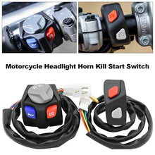 Load image into Gallery viewer, Motorcycle Handlebar Headlight Horn Kill Start Switch For EXC XC XCW EXCF SX SXF 125 150 200 250 350 450 500 For Husqvarna TE FE TX FX