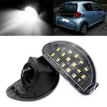Load image into Gallery viewer, 1/2Pcs Car LED License Number Plate Light LED Number Plate Lamp White For 2005–2014 Toyota Aygo