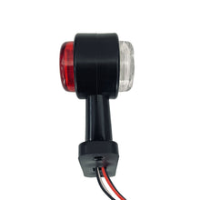 Load image into Gallery viewer, 2Pcs DC 10-30V Car Truck Side Marker Lights Indicator Light Warning Signal Lamp Rear Tail White Red for Trailer Bus