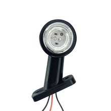 Load image into Gallery viewer, 2Pcs DC 10-30V Car Truck Side Marker Lights Indicator Light Warning Signal Lamp Rear Tail White Red for Trailer Bus