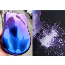 Load image into Gallery viewer, 10g Car Chameleon Pigment Powder Color Changing Pigment Car Decoration Pearlescent Pigment Powder Cosmetic Eye Shadow Nail