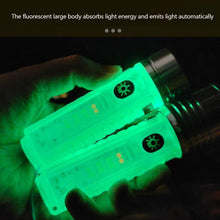 Load image into Gallery viewer, USB C Rechargeable LED Flashlight LED MINI Keychain Light with Tail Magnet Uv Light Multifunction Portable Torch Camping Lights