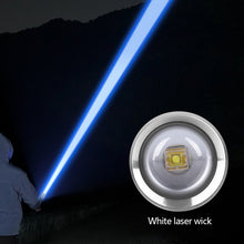 Load image into Gallery viewer, USB C Rechargeable LED Flashlight LED MINI Keychain Light with Tail Magnet Uv Light Multifunction Portable Torch Camping Lights