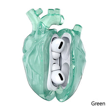 Load image into Gallery viewer, Cool Heart Earphone Case For Airpodspro1/2 Airpods 4 3 Case 3D Liquid Silica Gel Earphone Cover Decoration Anti Fall