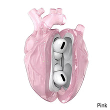 Load image into Gallery viewer, Cool Heart Earphone Case For Airpodspro1/2 Airpods 4 3 Case 3D Liquid Silica Gel Earphone Cover Decoration Anti Fall